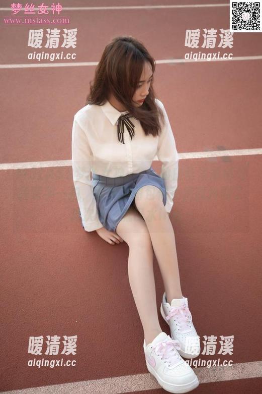 MSLASS梦丝女神 - 玥玥的白丝洛丽塔与我随手一拍，免费的图包似乎把我拎到了异次元，流口水ing…