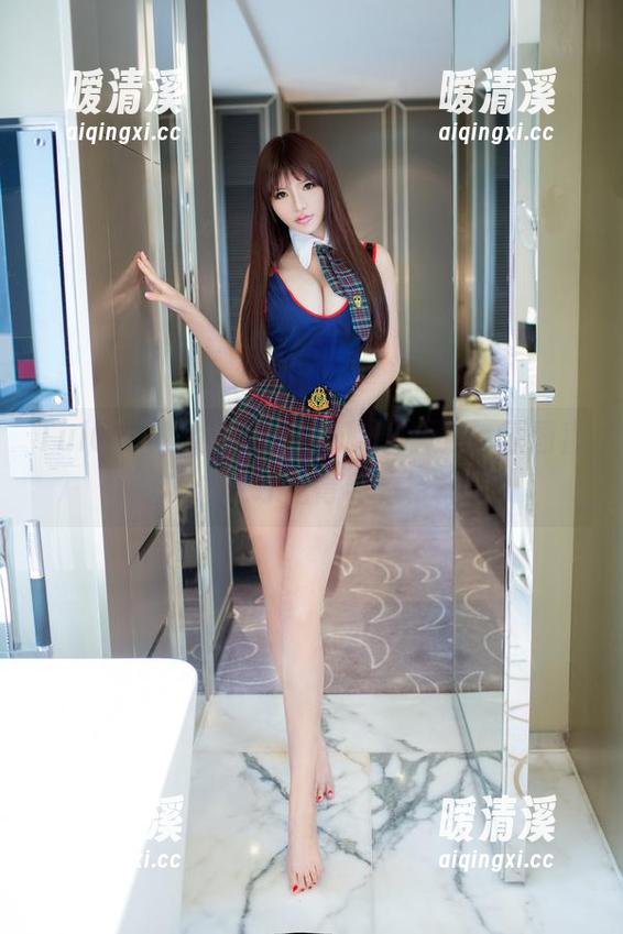 TuiGirl推女郎 - 何奕恋JK合集，原图直击灵魂：这才是青春的模样吧？