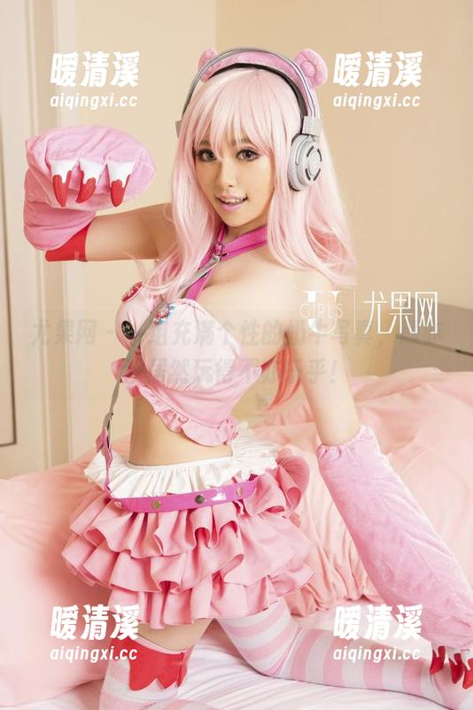 尤果网 - 一组充满个性的奶牛写真，颜亦汐居然玩得不亦乐乎！