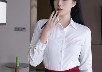秀人网 - 原图“白色”，甜妮就和一抹云朵似的，轻盈又飘渺。